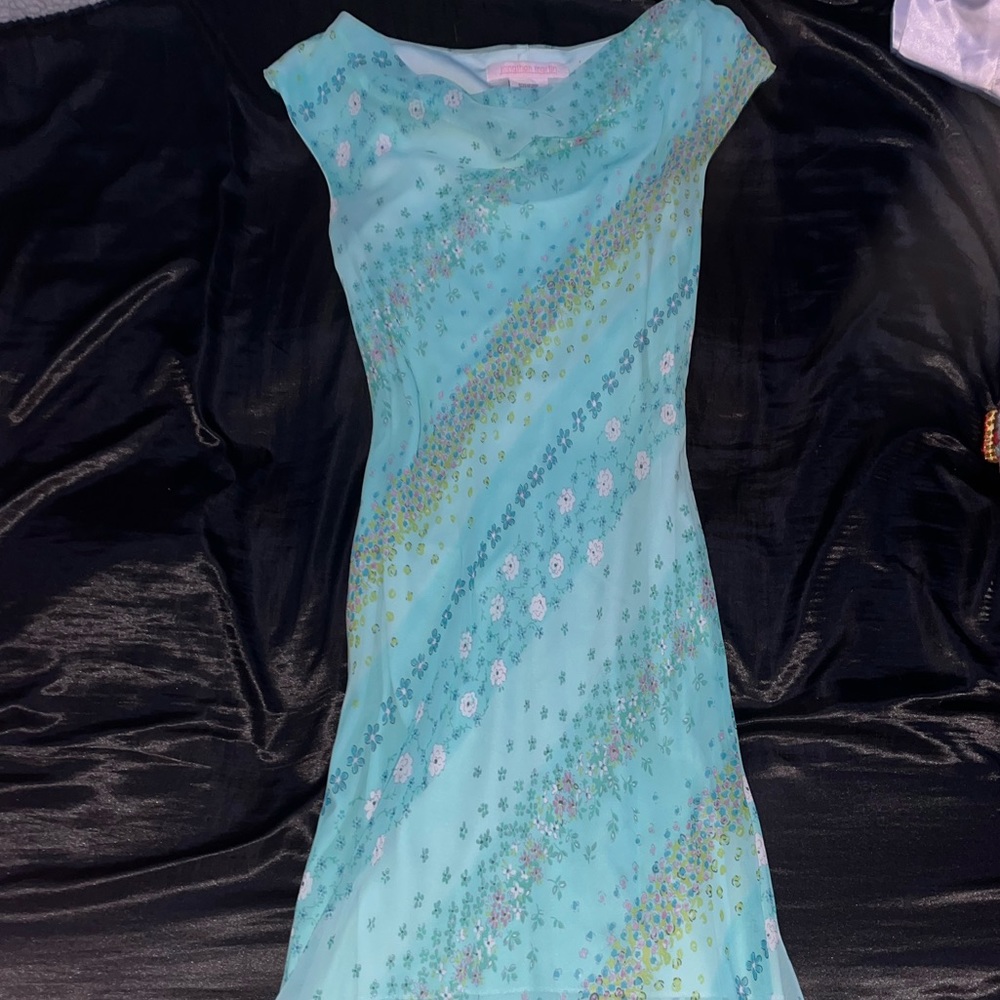 vintage jonathan martin midi dress